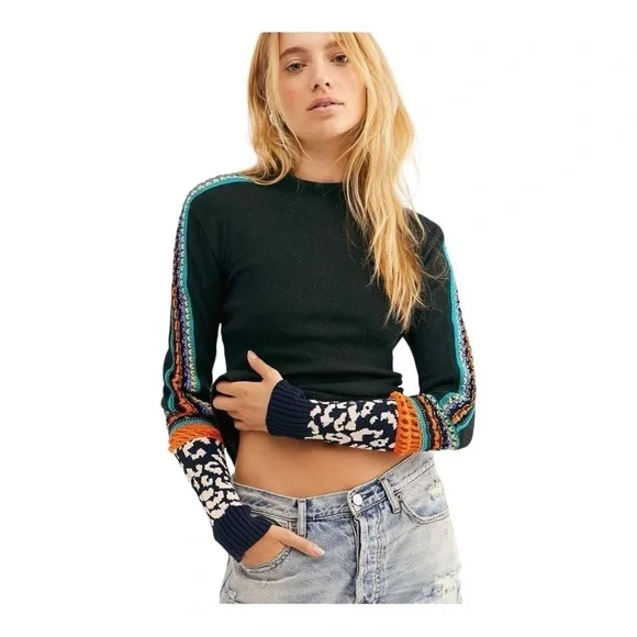 Free People Switch It Up Cuff Thermal Top - Picture 10 of 10